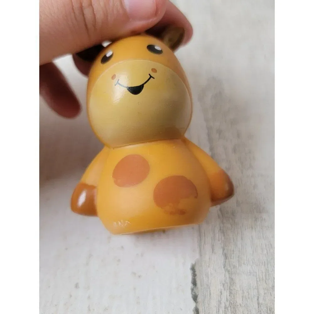 Rubber brown pony finger puppet bath‎ toy figure